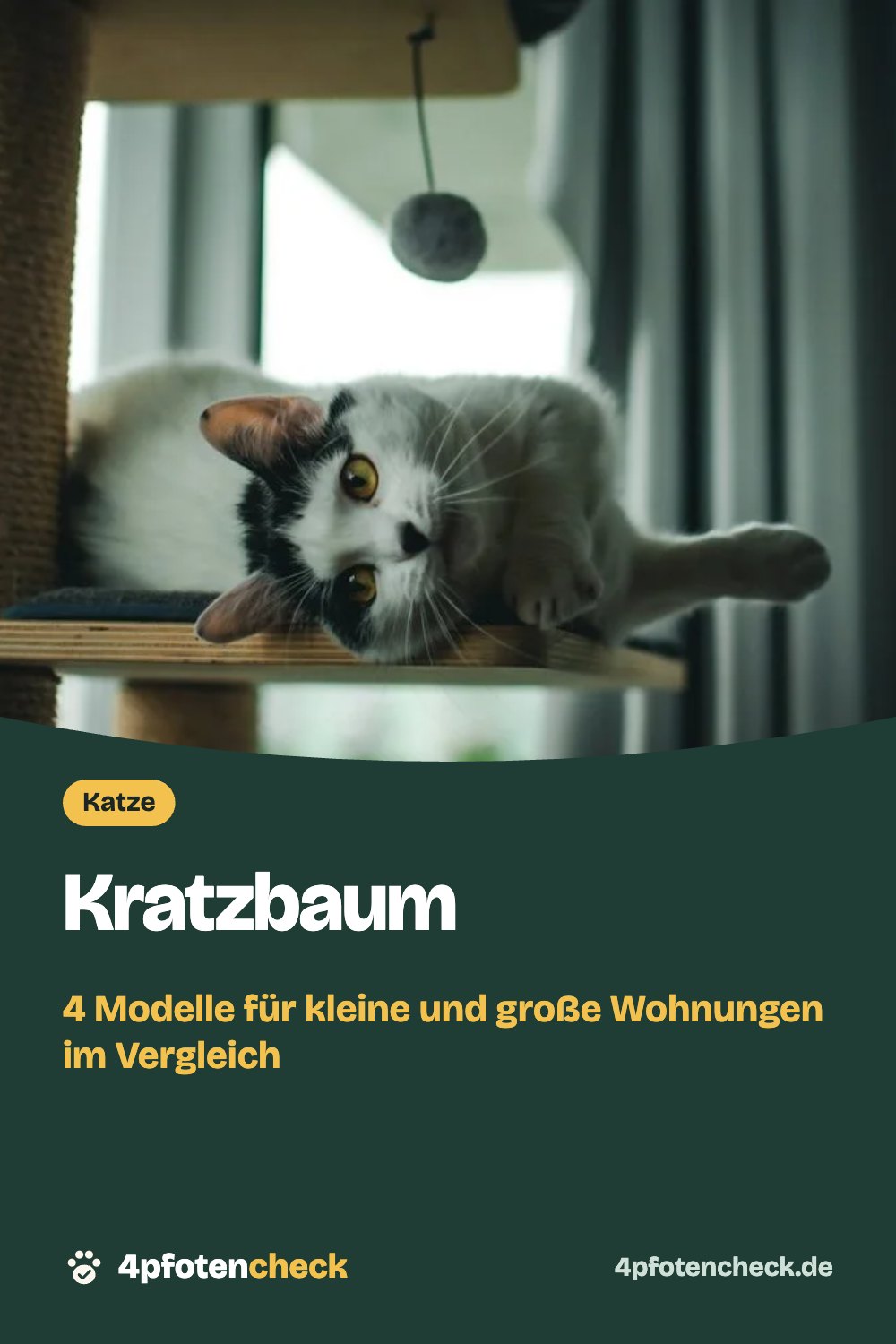 Kratzbaum – 4 Modelle für kleine und große Wohnungen im Vergleich